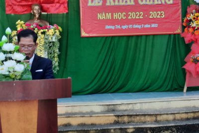 Khai giảng năm học 2022 – 2023 của trường PTDTBT TH số 1 Hương Trà